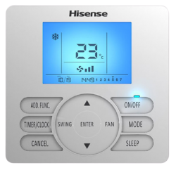 Проводной пульт управления Hisense YXE-C02UE 